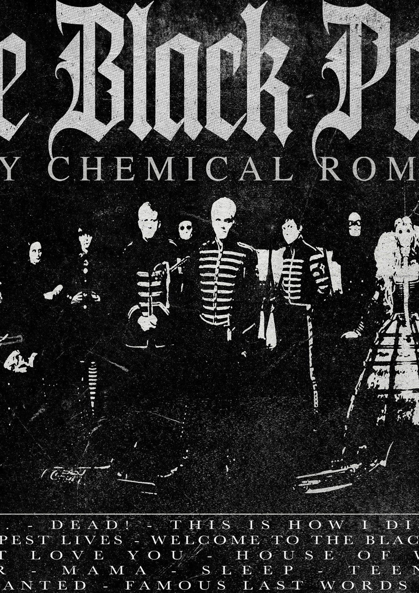 My Chemical Romance: The Black Parade Poster
