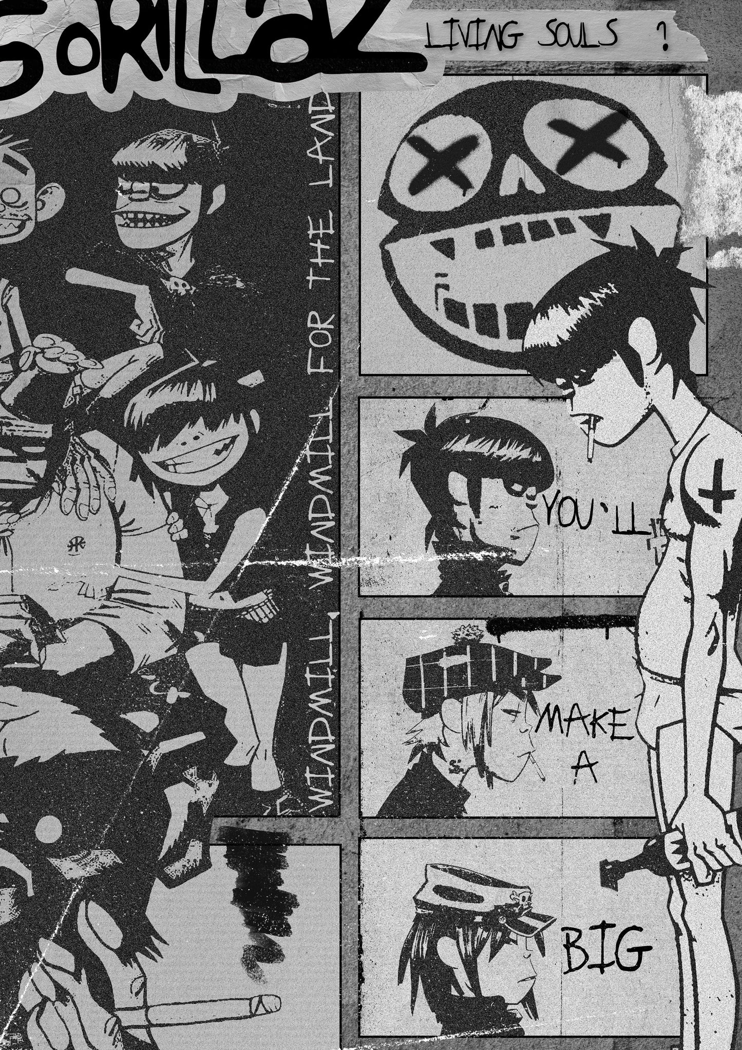 Gorillaz: Demon Days Poster