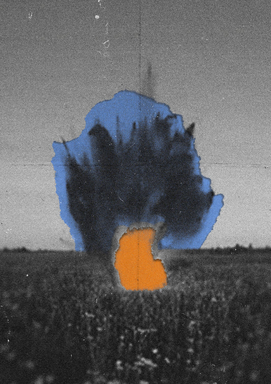 KIDS SEE GHOSTS: Fire Poster