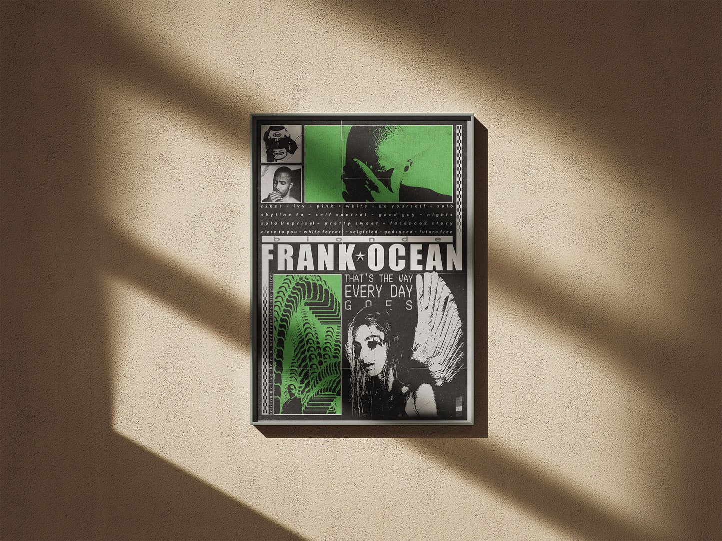 Frank Ocean: Blonde Poster