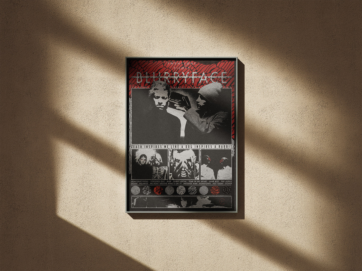 twenty one pilots: Blurryface Poster