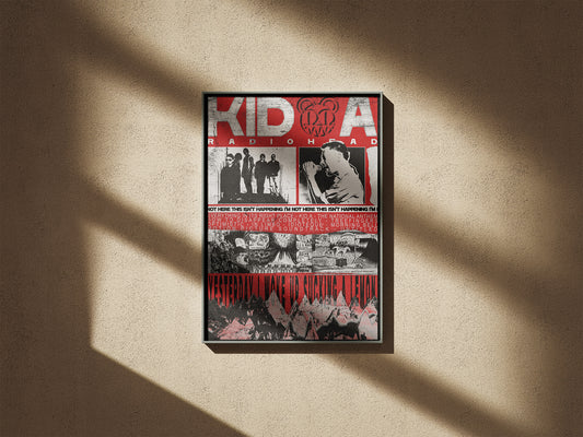 Radiohead: Kid A Poster