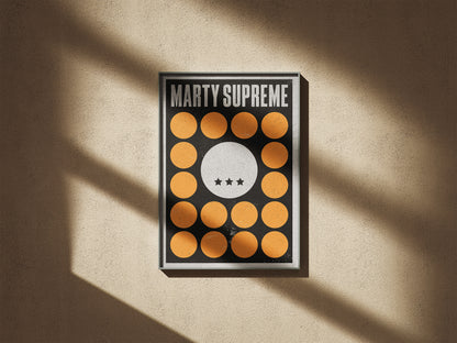 Marty Supreme Poster