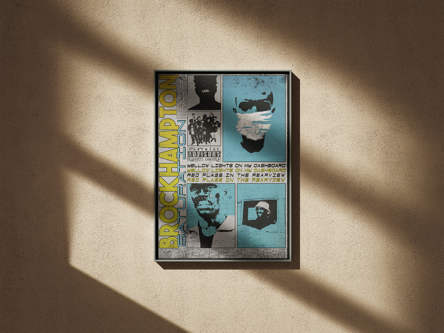 BROCKHAMPTON: SATURATION Trilogy Poster