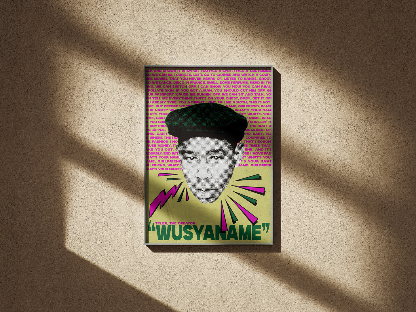 Tyler, The Creator: WUSYANAME Poster