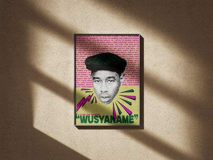 Tyler, The Creator: WUSYANAME Poster
